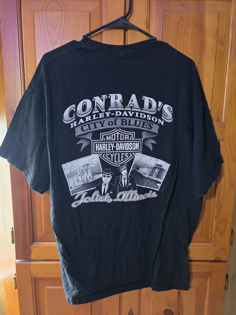 Harley-Davidson Black Conrad's City of Blues Graphic Tee